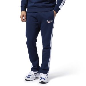 Spodnie Męskie Reebok Classic Vector Jogger Granatowe PL 29XNSKE